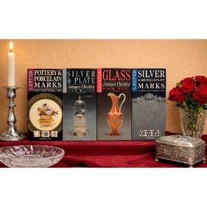 4 Miller's Pocket  Antiques Checklist Pottery Porcelain Silver & Plate Sheffied